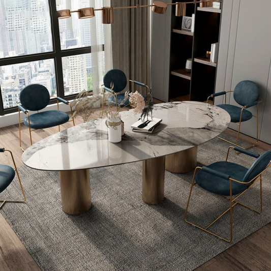 Luxurious marble conference table